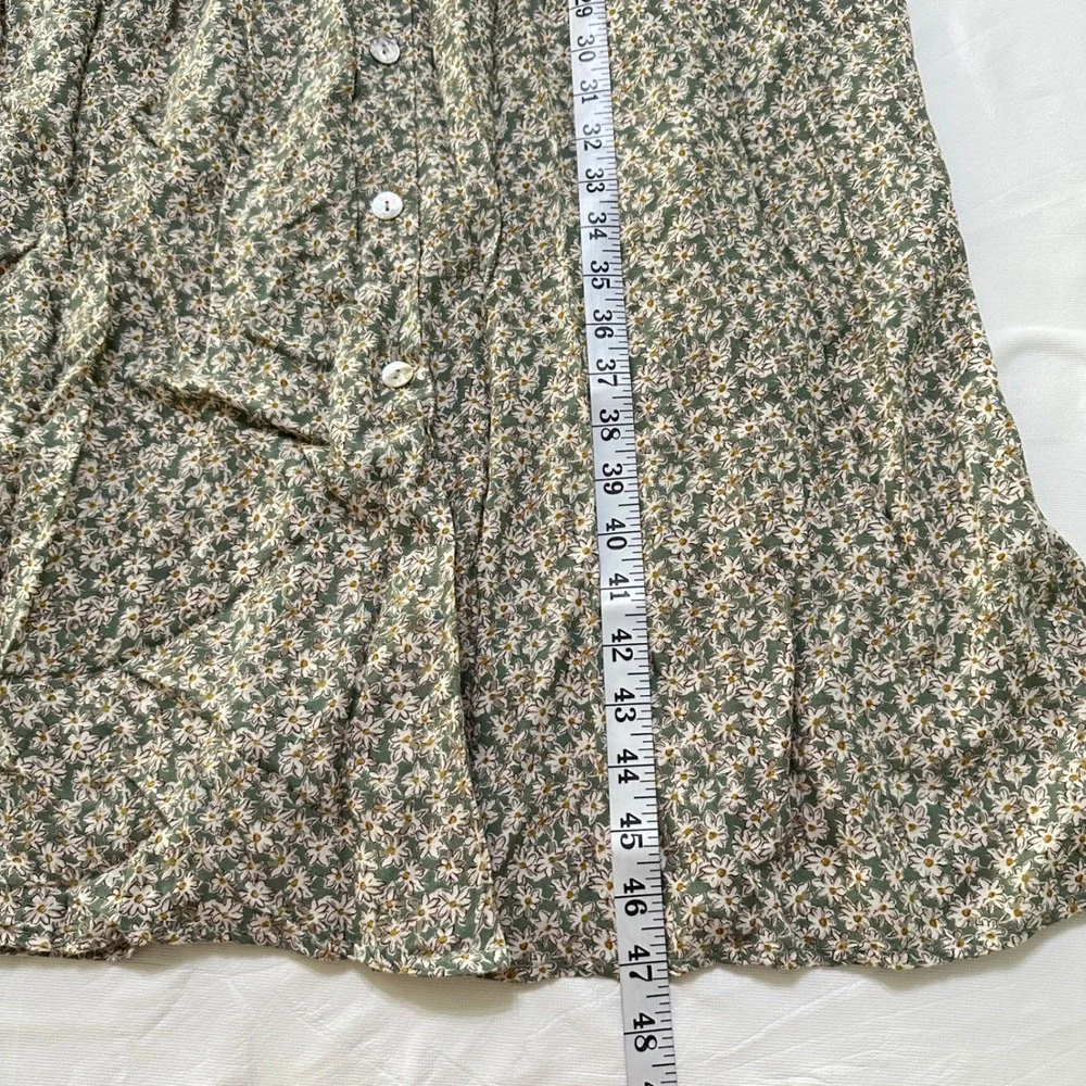 VTG DBY Ltd Floral‎ Dress Womens Sz 3 Grunge Prairie Cottagecore Whimsigoth Boho